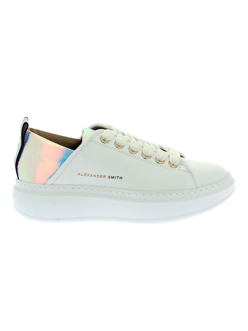 Wembley sneakers da donna in pelle bianca ALEXANDER SMITH | WYW0700WIAX